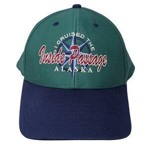 I Cruised The Inside Passage Alaska Snapback Cap Multi One Size Arctic Circle